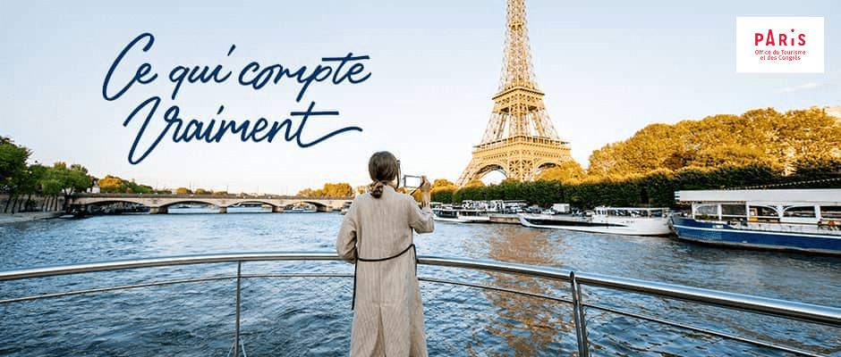 Paris in summer slogan