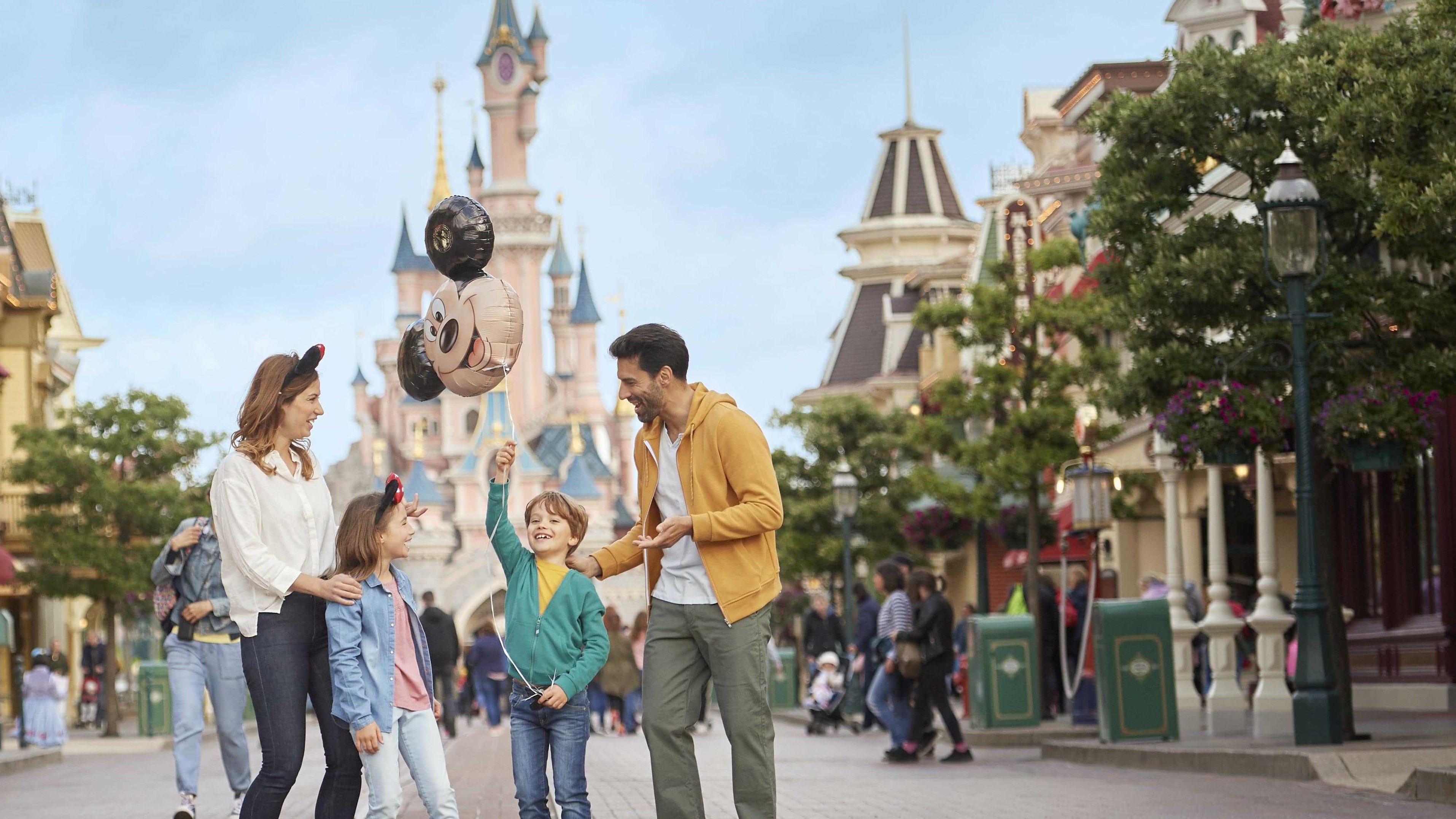 tgv lyria a family at disneyland paris