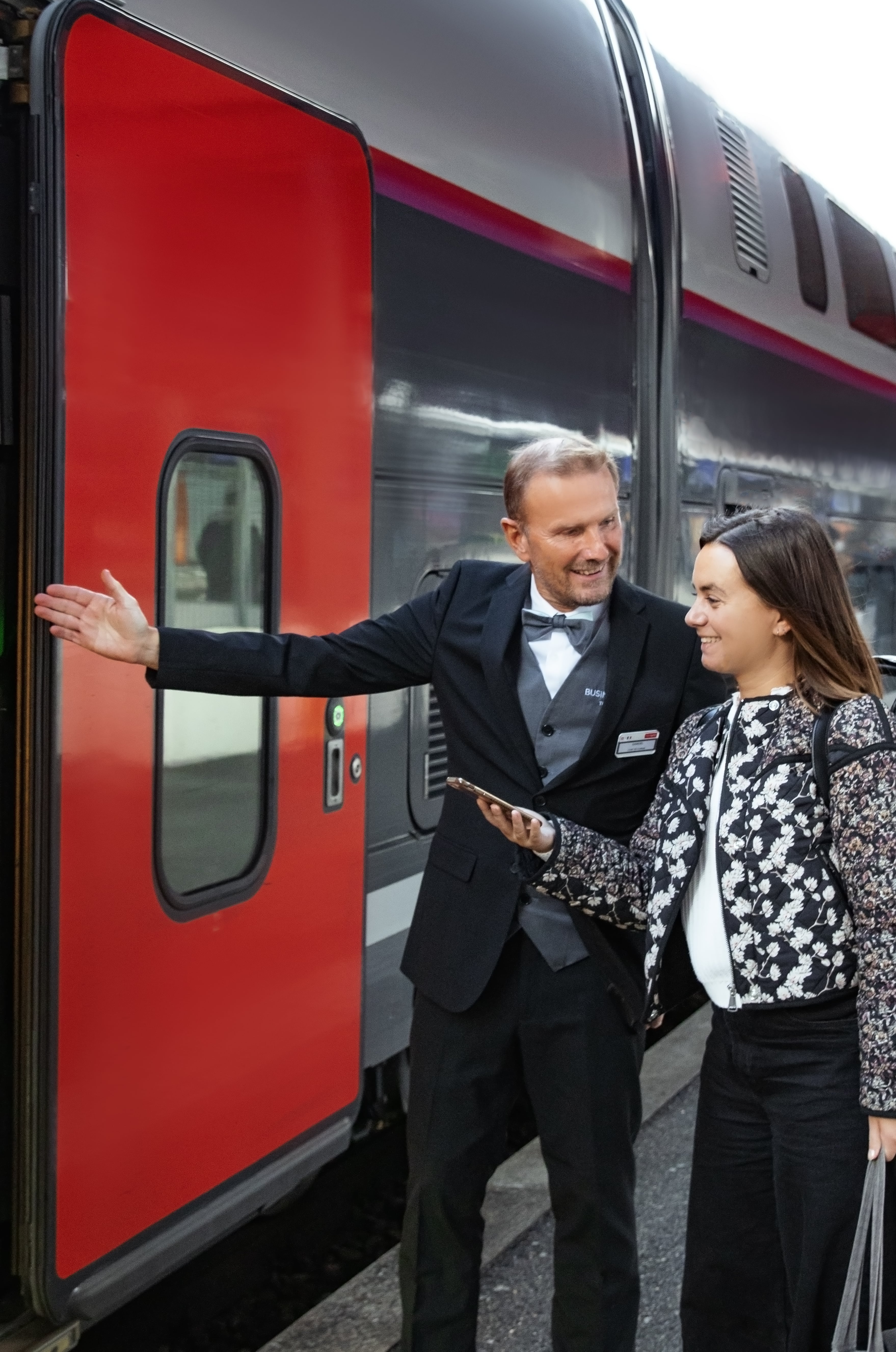 tgv lyria business 1ere welcoming