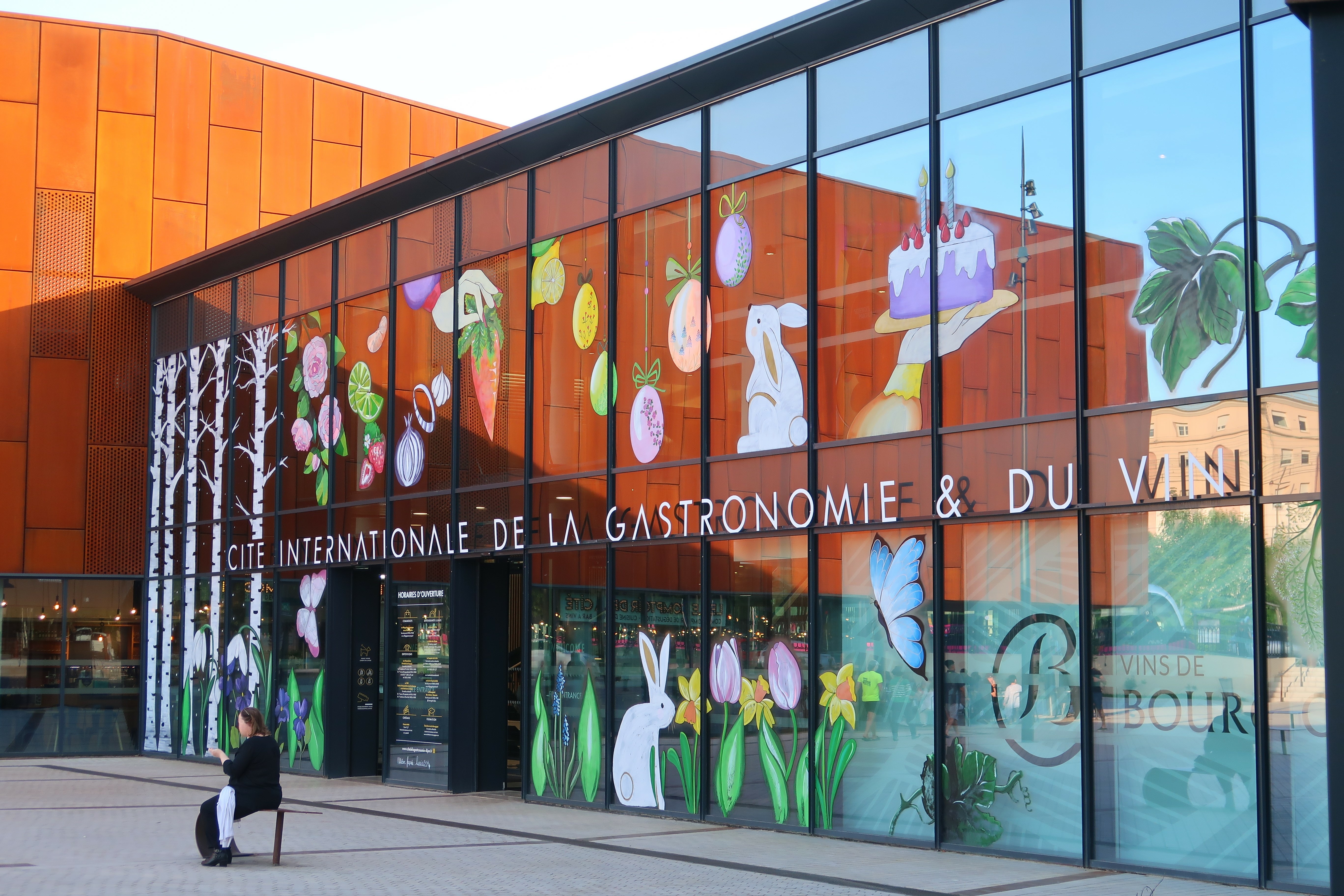 [image]cité internationale de la gastronomie et du vin dans la ville de Dijon