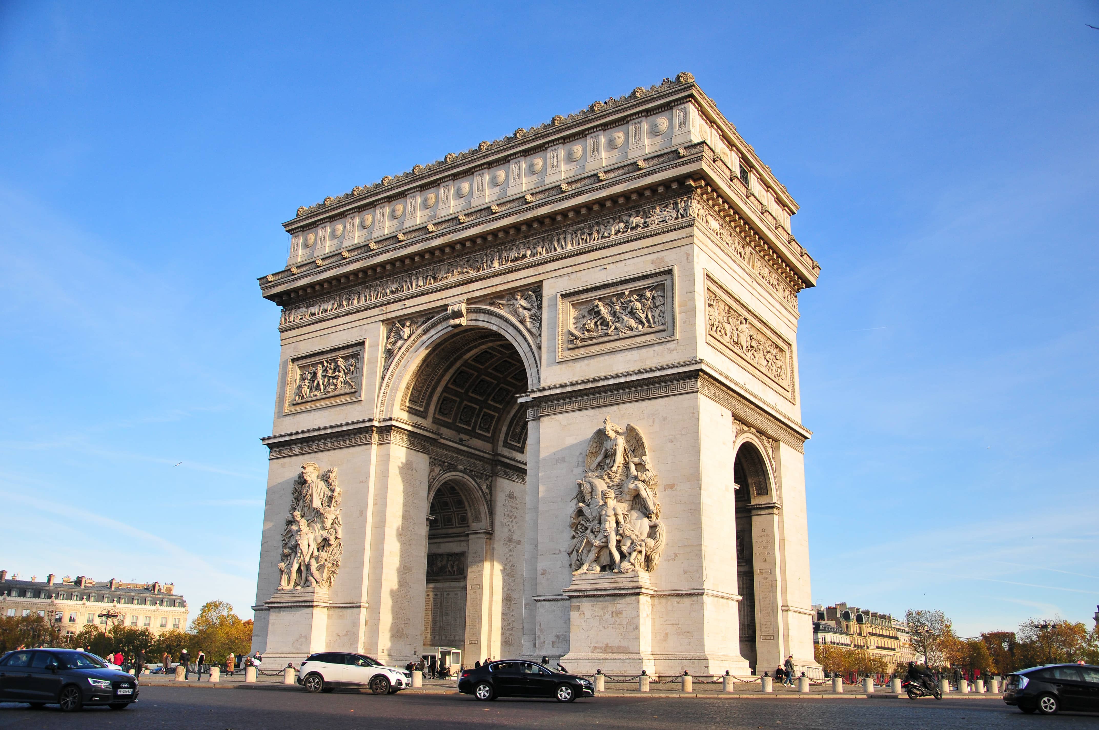 tgv lyria paris arc de triomphe