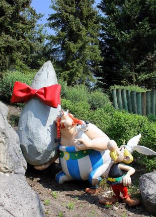 Asterix and Obelix at Asterix Park