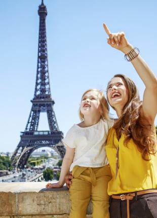 TGV Lyria - Family in Paris