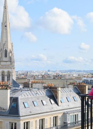 tgv lyria hotel george v paris view