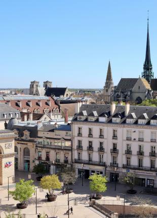 tgv lyria darcy square in dijon