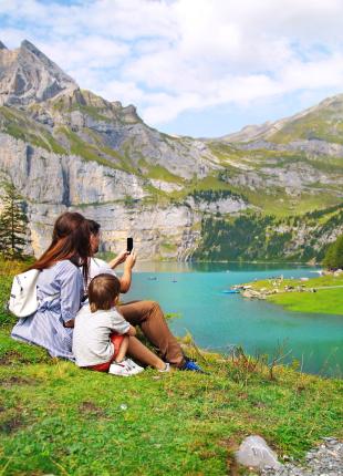 tgv lyria nature travel with a family in the swiss moutains