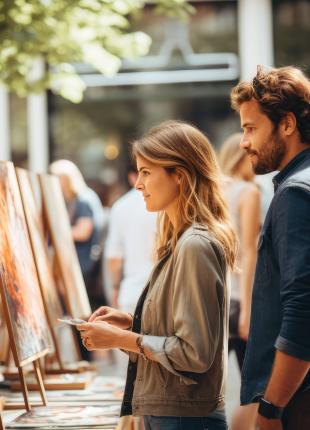 tgv lyria art painting in paris
