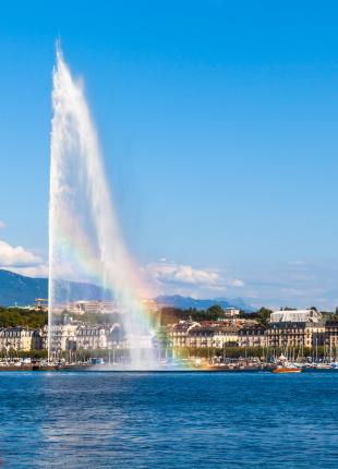 Jet d'eau à Génève