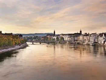 tgv lyria basel sunset rhin