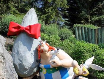 Asterix and Obelix at Asterix Park