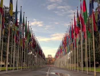 The Palais des Nations at Geneva