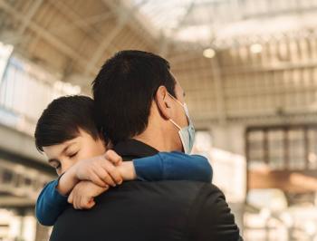 Child in station