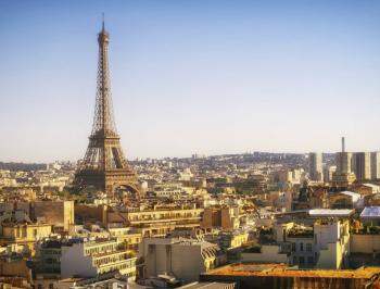TGV Lyria paris panorama eiffel tower