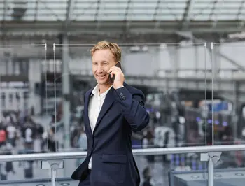 tgv lyria business traveller in station