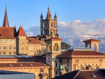 tgv lyria lausanne landscape