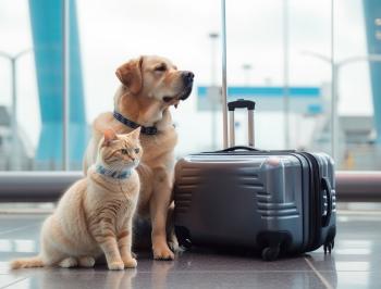 tgv lyria train animals cat and dog