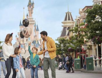 tgv lyria a family at disneyland paris