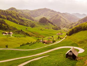 tgv lyria nature swiss landscape