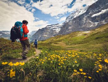 tgv lyria swiss hiking couple mid-season