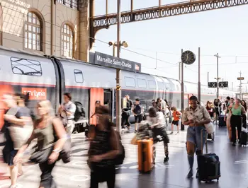tgv lyria train station marseilles south france
