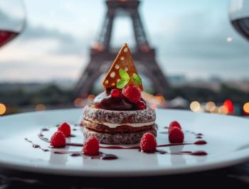 tgv lyria paris eiffel tower food and wine 