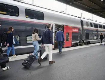 arrivee en gare retrouvailles