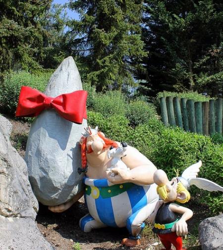 Asterix and Obelix at Asterix Park