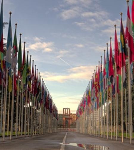 The Palais des Nations at Geneva
