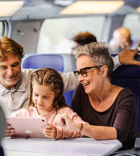 tgv lyria family on board