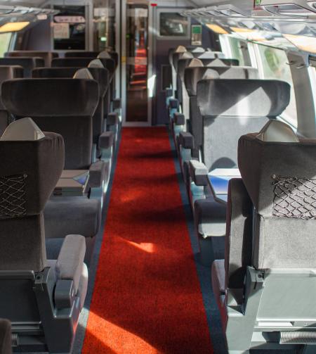tgv lyria 1st class coach train