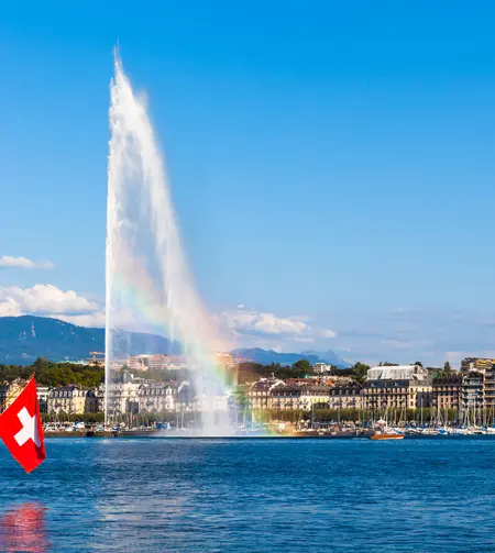 Jet d'eau à Génève