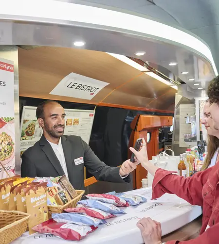 Voiture bar restauration Le Bistrot