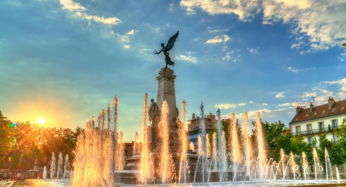 Fontaine à Dijon